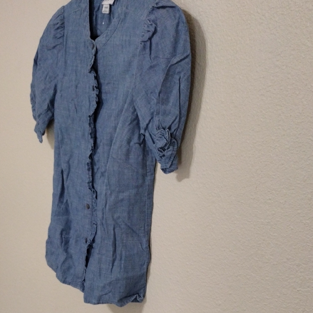 J. Crew Blue Button Down Shirt - Picture 4 of 13